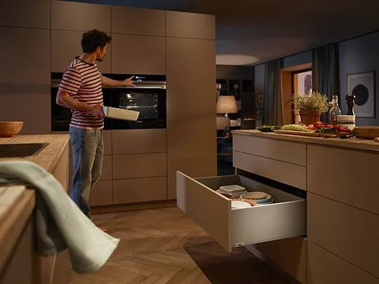 Modern, minimalista design: Blum MERIVOBOX fiók