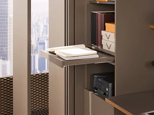 Így néz ki a Blum polckihúzó rögzítő