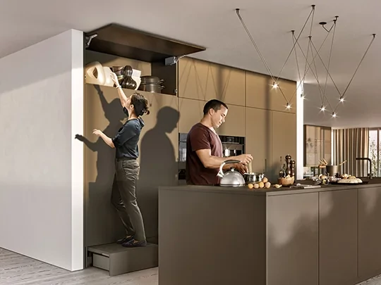 SPACE STEP egy modern konyhában