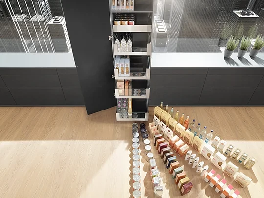 A SPACE TOWER tárolási kapacitása