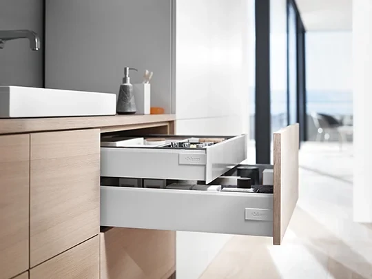 Blum TANDEMBOX fiókok a konyhában