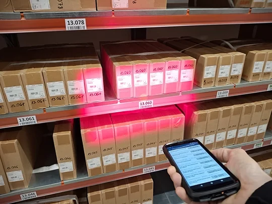 Vonalkódleolvasós mobil eszköz