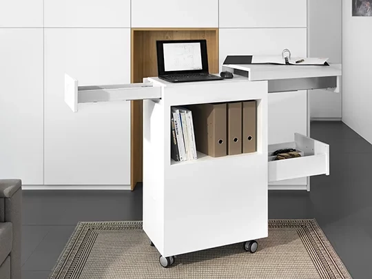 Kerekeken guruló home office munkaállomás