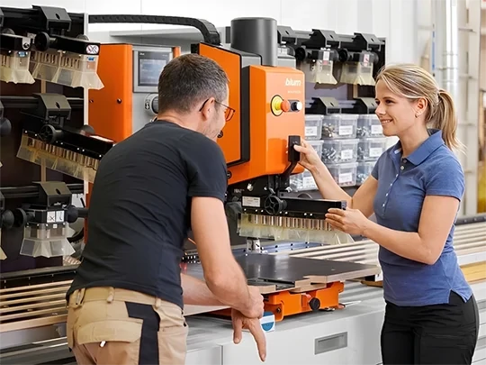 Egy modern, MINIPRESS top-pal felszerelt műhely
