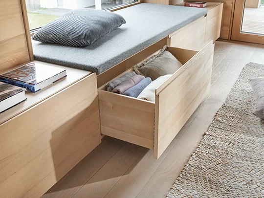 Tipikus fiók, amihez szükséges az oldalstabilizáló készlet