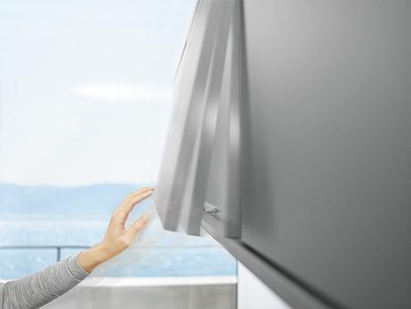 AVENTOS HK-S TIP-ON-os nyitás
