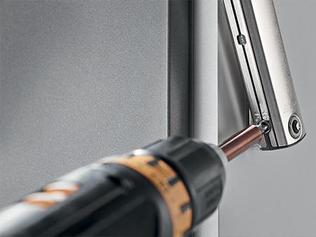 AVENTOS HK-XS - emelési erő finombeállítása