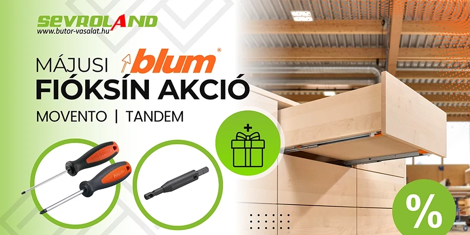 Blum TANDEM és MOVENTO májusi akció banner