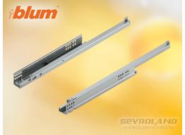 Blum TANDEM részleges kihúzású - TIP-ON-hoz - 30 kg teherbírású fióksín