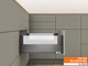 Kép 1/2 - MERIVOBOX E BOXCOVER TIP-ON BLUMOTION orionszürke fiókvasalat szettek