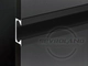 Kép 1/4 - ZOBAL UKW-6 fekete fogó profil - ajtóba marva