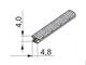 Sevroll rövid befűzős kefe fm 4,8x4mm Sevroll rövid befűzős kefe fm 4,8x4mm