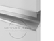 ZOBAL UKW-7 ezüst fogó profil ajtó élén